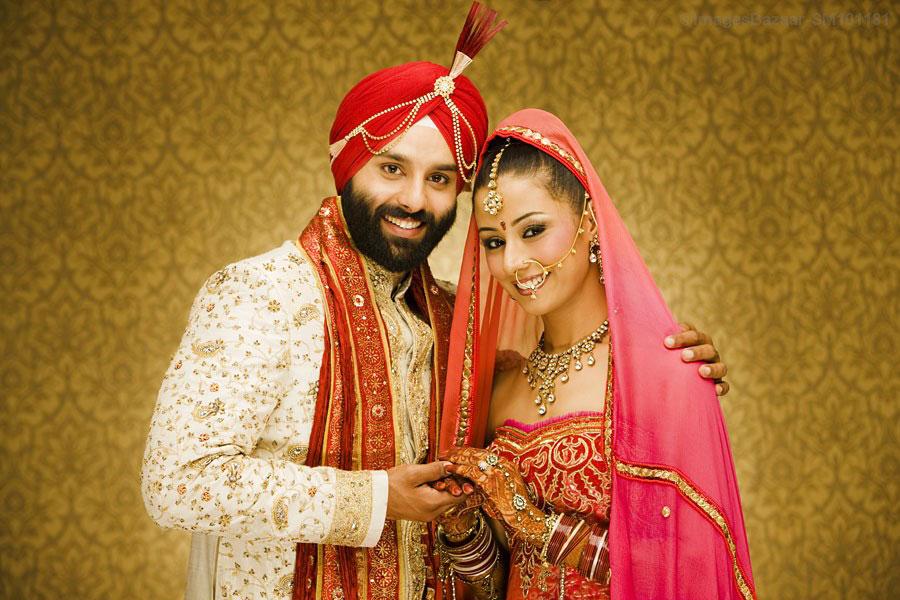 Punjabi happy couple